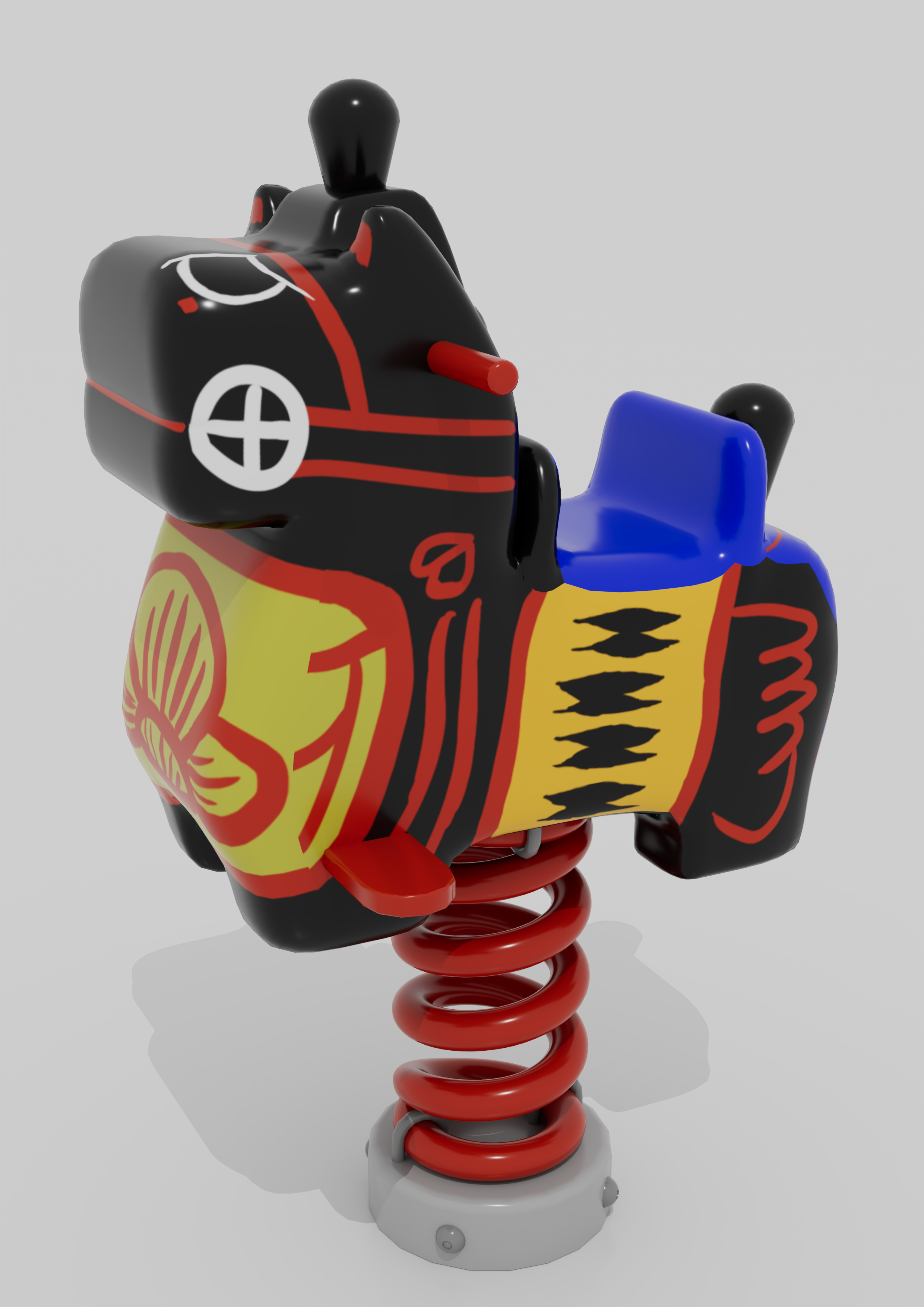 三春町賞「三春駒のスプリング遊具」