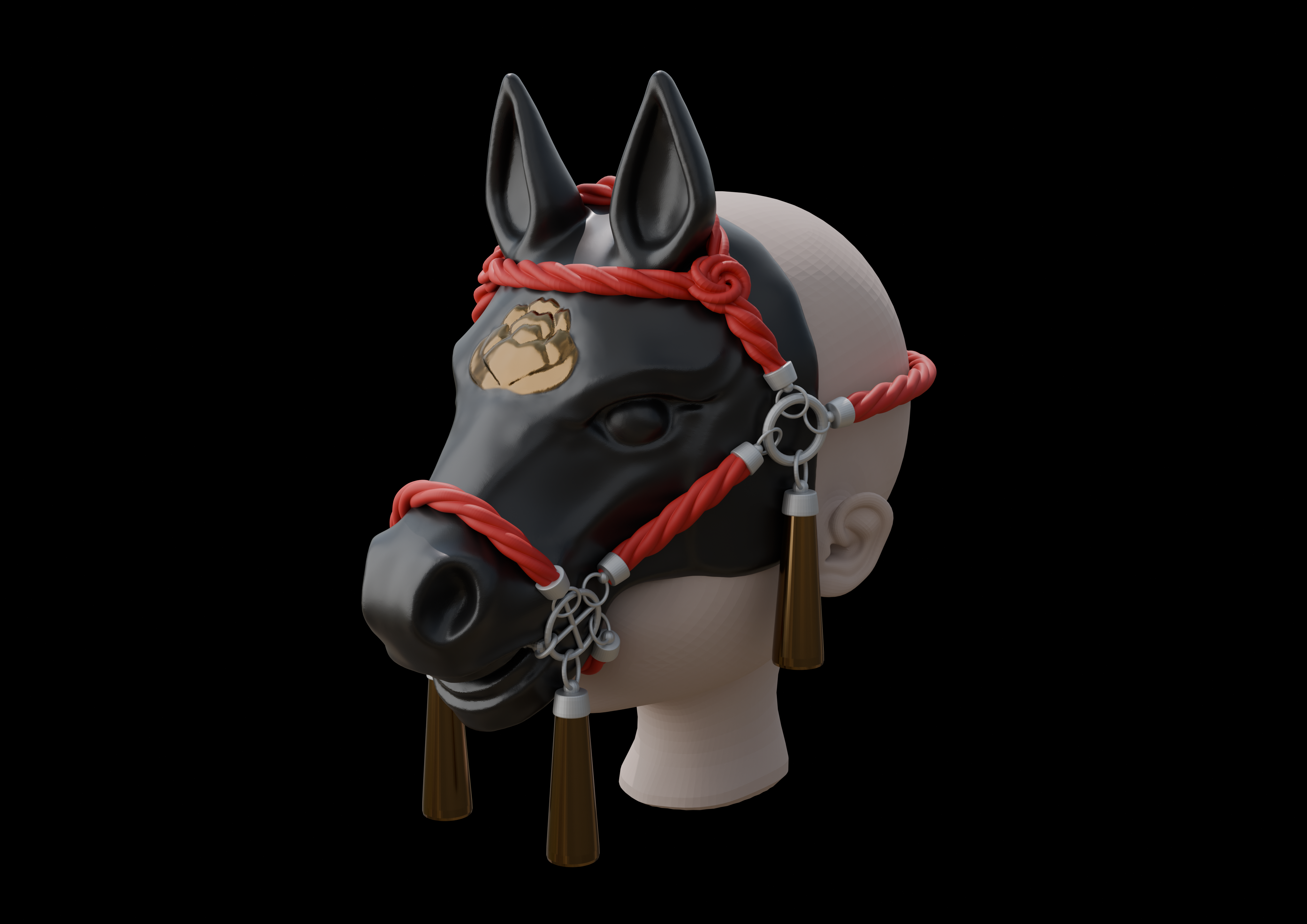 大黒屋賞「三春-黒曜の面」