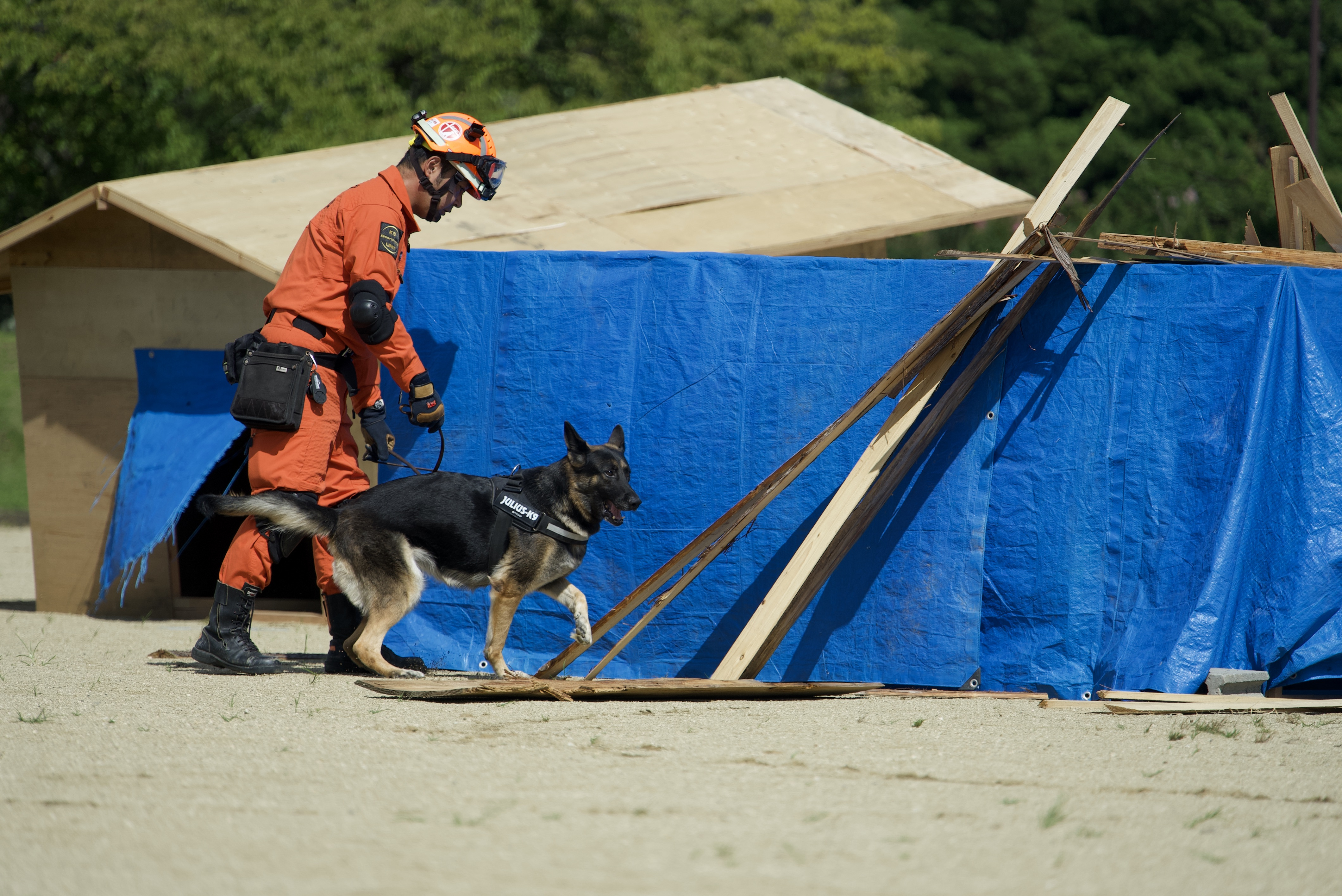 14_災害状況偵察訓練