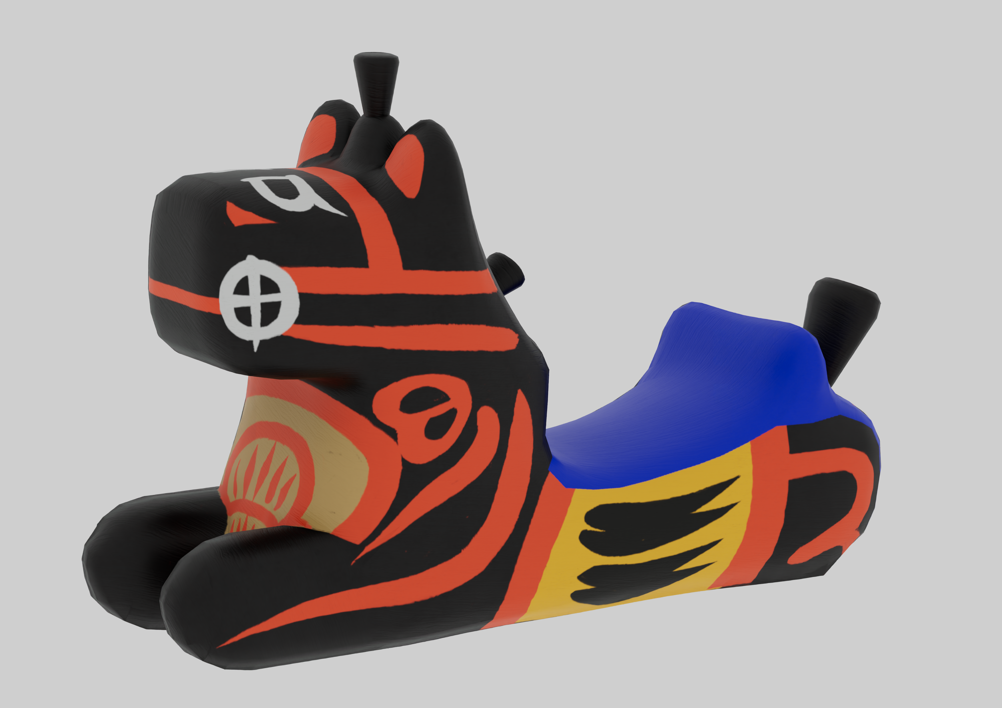 国際アート＆デザイン賞「三春駒箸置き」