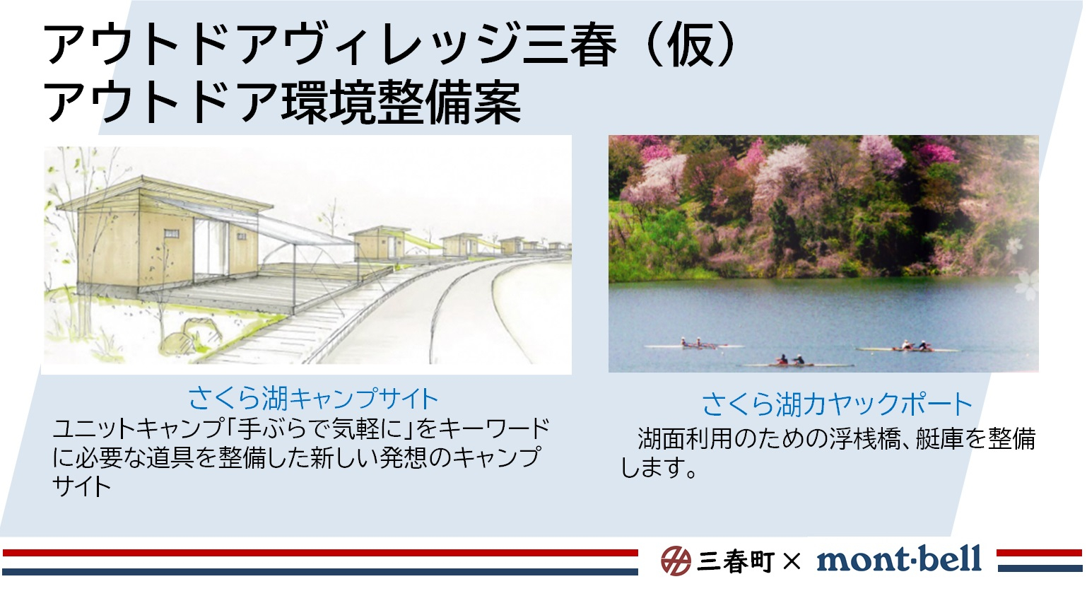 アウトドア環境整備案