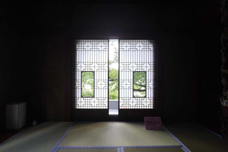 45_45_三春 旧吉田邸 紫雲閣二階 雪見障子