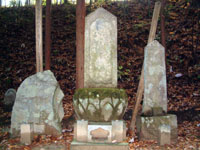 州伝寺の松下家墓所 
