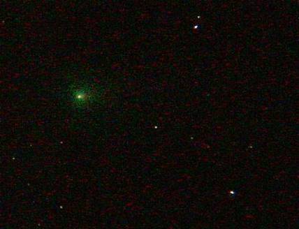 2002年12月9日　リニア彗星(2000ＷＭ1)の写真