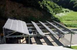 太陽光発電システムの写真