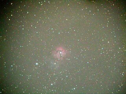 M20（三裂星雲）の写真