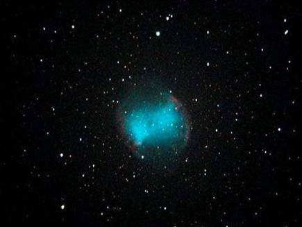 2002年6月6日　M27あれい状星雲の写真