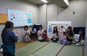 おはなし会のようす