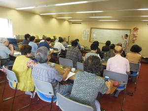 友の会学習会の様子