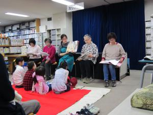特別おはなし会のようす